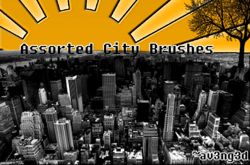 photoshop city brushes