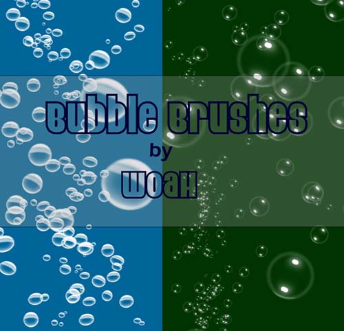 photoshop bubble brushes