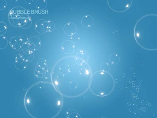 photoshop bubble brushes