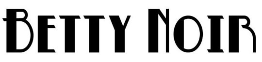 retro font