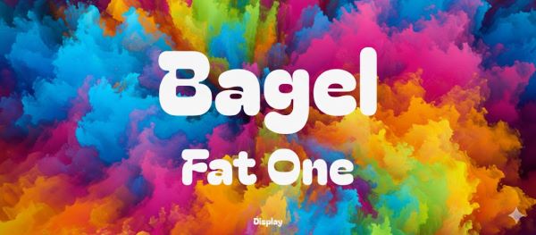 Bagel Fat Font