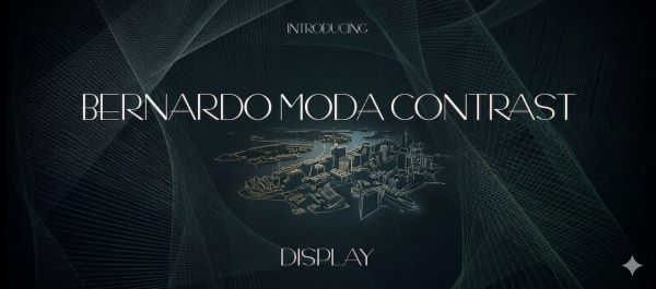 Bernardo Moda Contrast Font