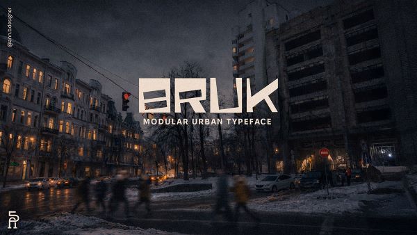 BRUK Font