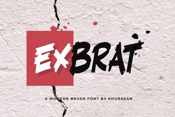 Exbrat Font