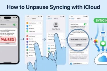 How to Unpause Syncing with iCloud