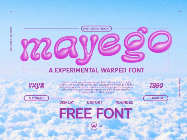 Mayego font
