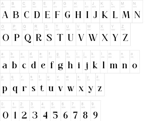 Mikalea font