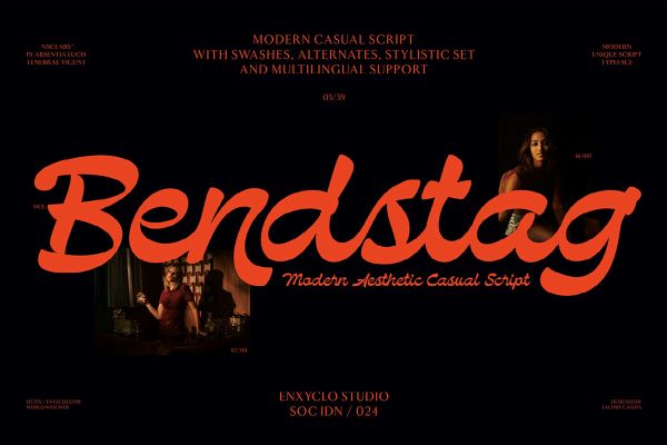 NCL Bendstag Font