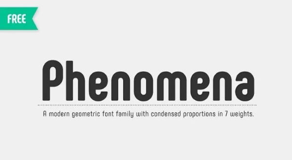 Phenomena Font