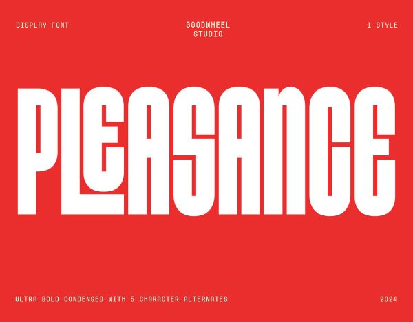 Pleasance Font